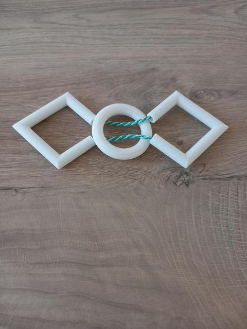 Free the ring puzzle 3D model thumbnail