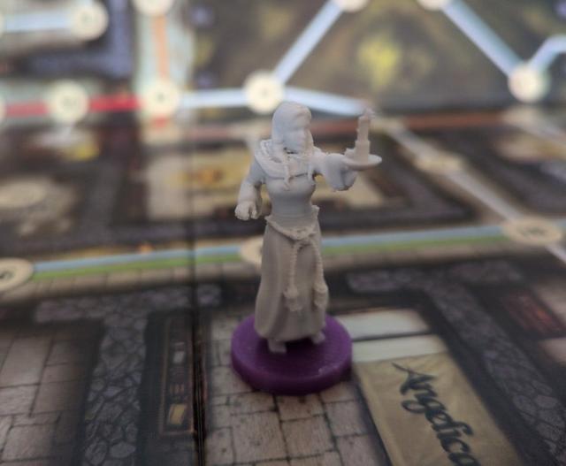 Nuns on the Run player miniatures 3D model thumbnail