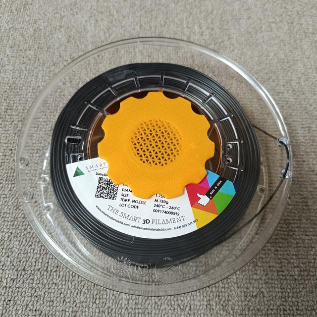 SpinCycle -14mm Remix Bottle for SmartFil Plastic and Paper-Filament spools 3D model thumbnail