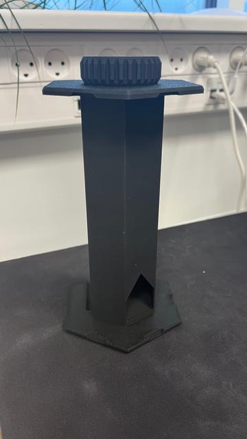 Dice Tower - Direct Print - Rotated 3D model thumbnail