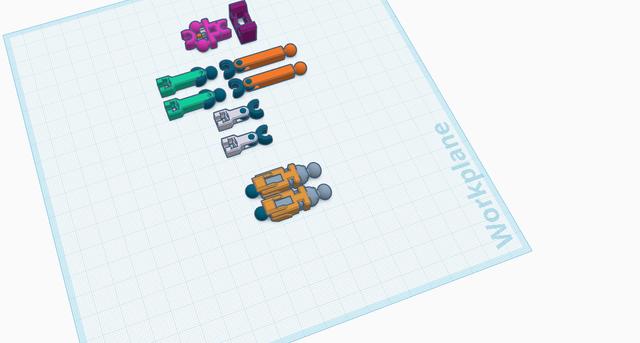Dummy 13 non-ball socket joints replacement 3D model thumbnail