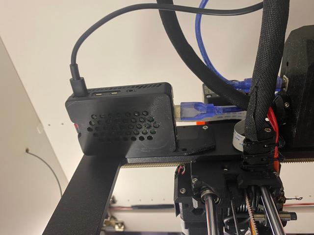 Prusa mount Raspberry Pi 4 case 3D model thumbnail
