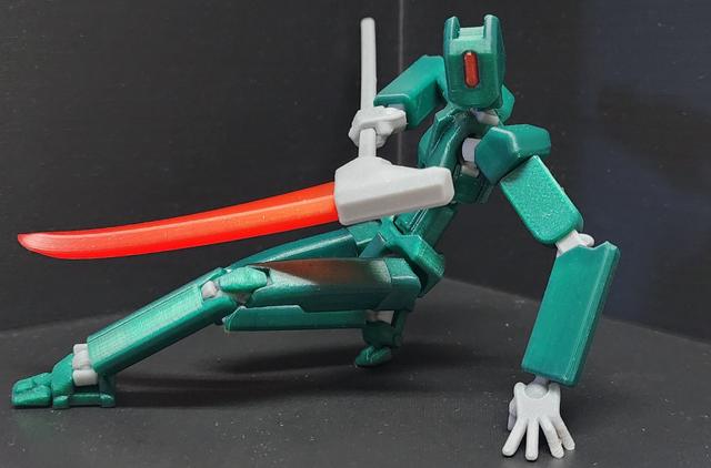 Dummy 13 Scythe 3D model thumbnail