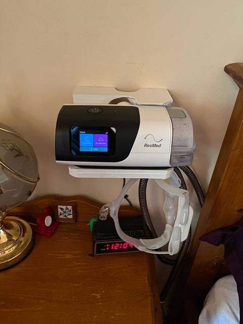 Airsense 11 CPAP machine wall bracket 3D model thumbnail