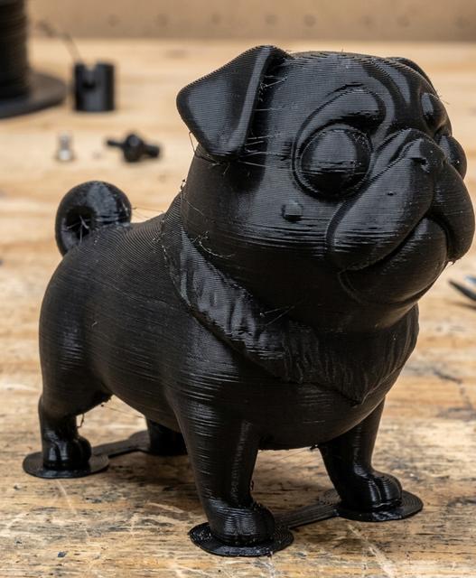 Pug v1 3D model thumbnail