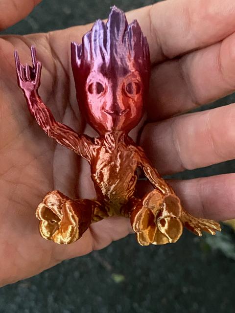 I Love You Baby Groot 3D model thumbnail