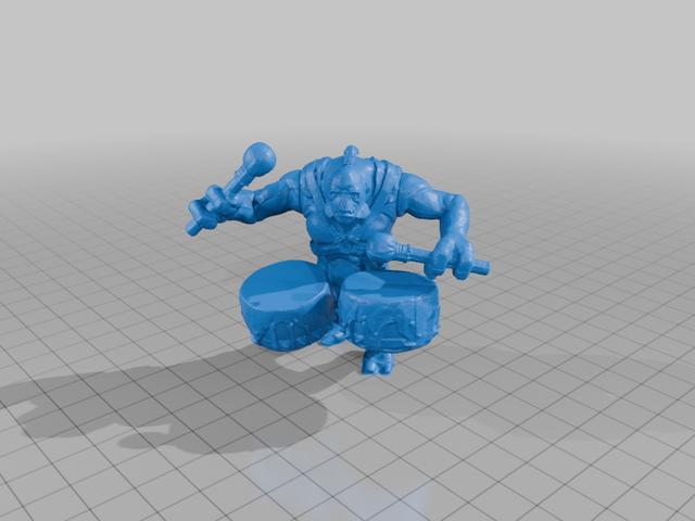 L̶i̶t̶t̶l̶e̶  Big Drummer Boy 3D model thumbnail