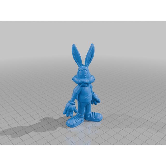 Paris Metro Rabbit 3D model thumbnail
