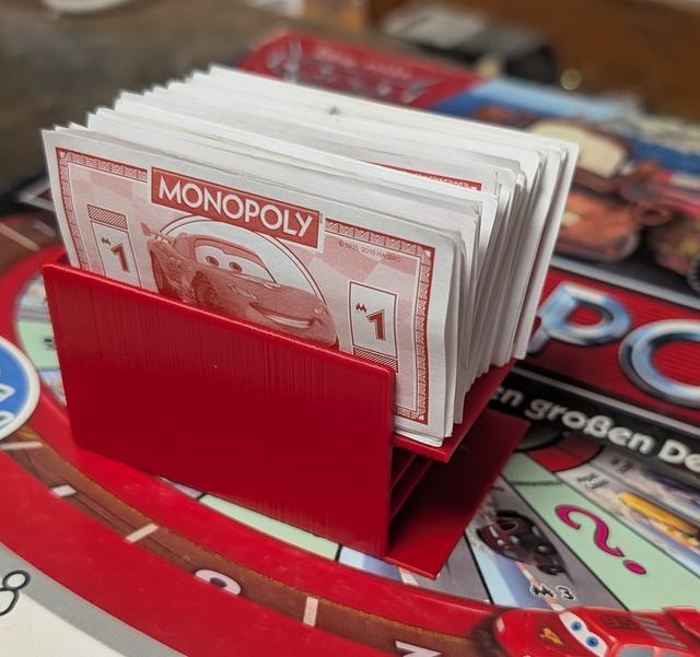 Monopoly Disney Cars Sorter and Bank 3D model thumbnail