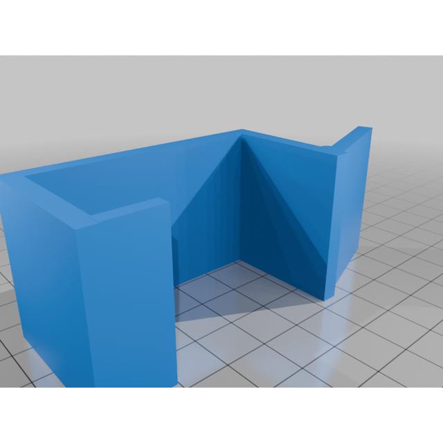 Shower enclosure towel hook 3D model thumbnail