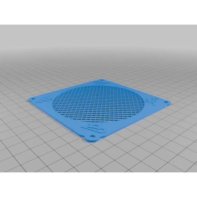 92mm PC Fan 3D model thumbnail