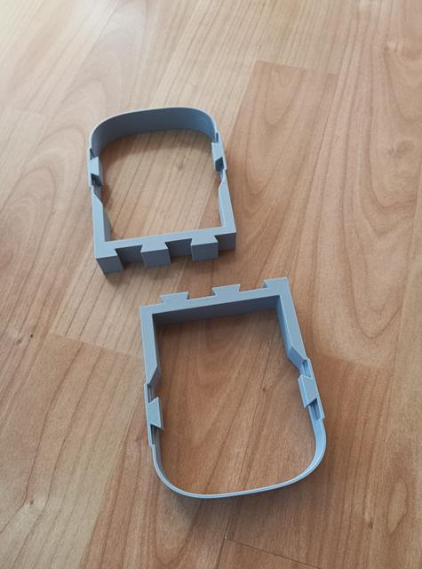 The Ultimate Cereal Container Filament Drybox - Split base 3D model thumbnail
