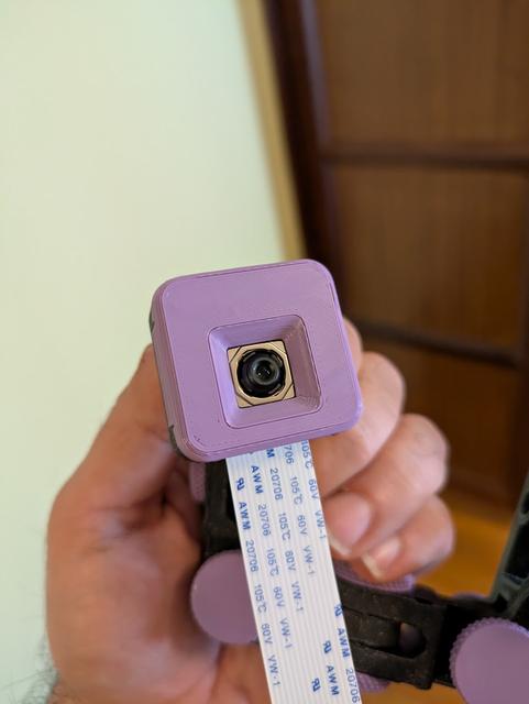 Camera 3 Cover for Articulating Raspberry Pi Camera Mount 3D model thumbnail