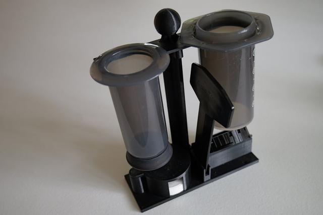 Compact Aeropress stand 3D model thumbnail