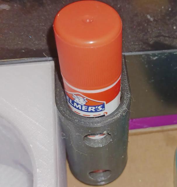 Ikea Lack Enclosure Elmers Gluestick Holder 3D model thumbnail