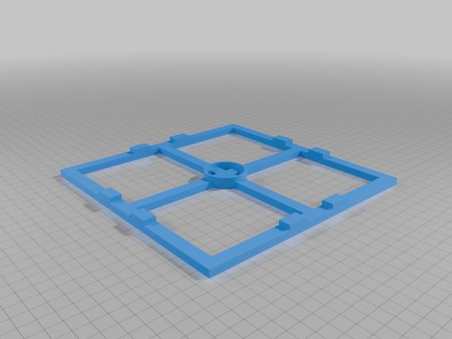 Manual Bed Leveler 3D model thumbnail