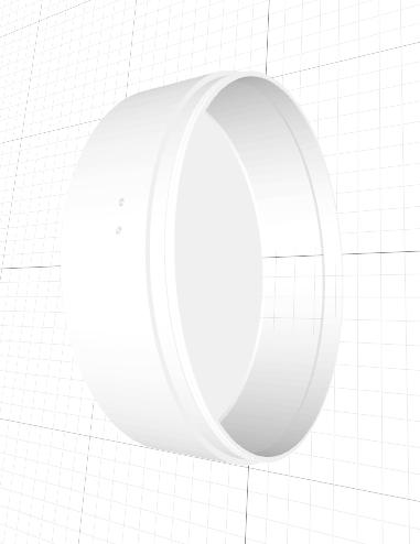 Larger Weight Body for Mechanical Clock by @HaraldAndersson 3D model thumbnail
