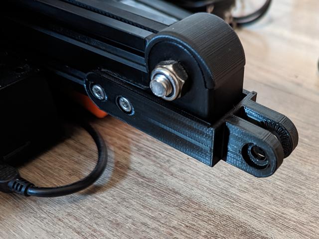 Ender 3 adapter for Articulating Camera Mount 3D model thumbnail