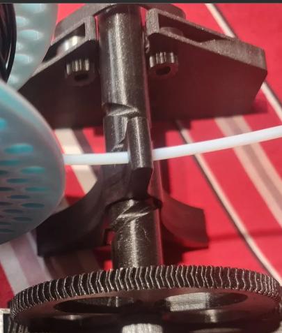 Helical Lead Screw (Fixed) 3D model thumbnail