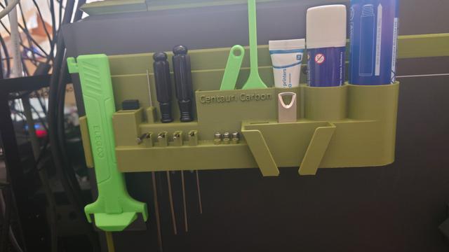 Centauri Carbon Tool Tray with Magnets 3D model thumbnail