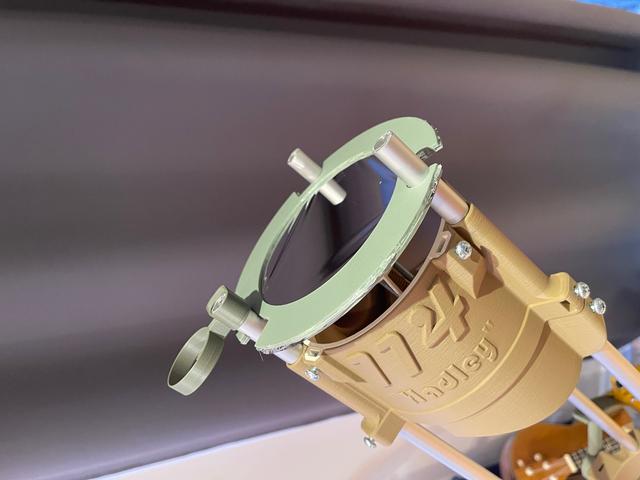 Hadley Telecospe filter holder - eclipse Baader filter holder 3D model thumbnail