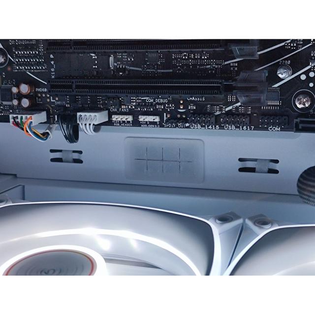 Montech king15 case PTU grommets  3D model thumbnail