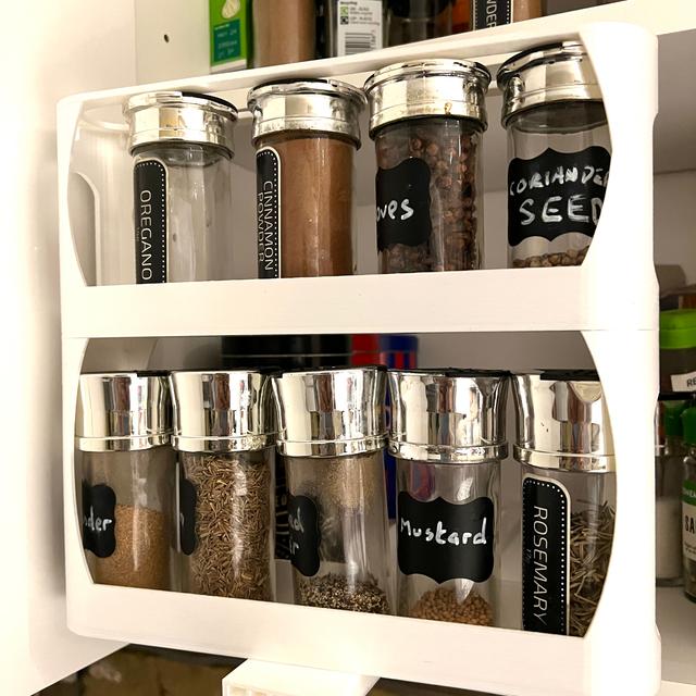 Spice Rack Medium Top Shelf. 3D model thumbnail