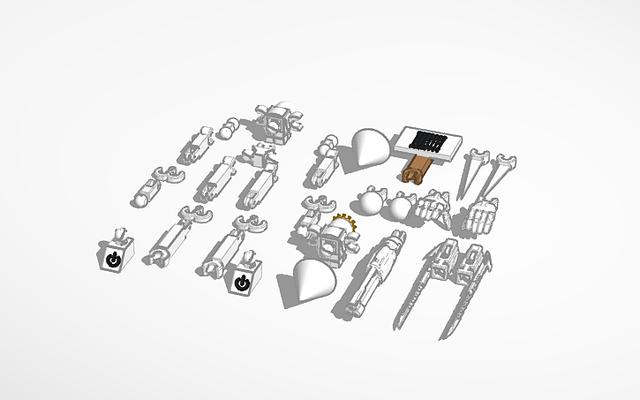 Dummy 13 Dan Mega Pack 3D model thumbnail