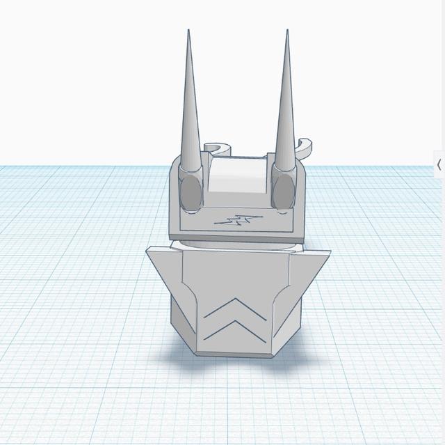 dummy 13 head ninja thunder 3D model thumbnail