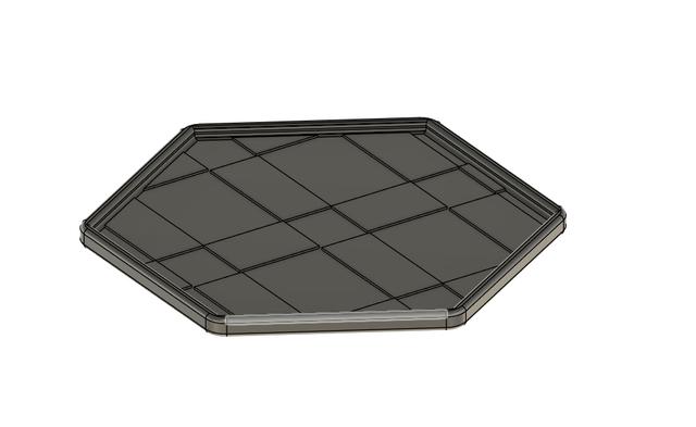 Cool coaster 3D model thumbnail