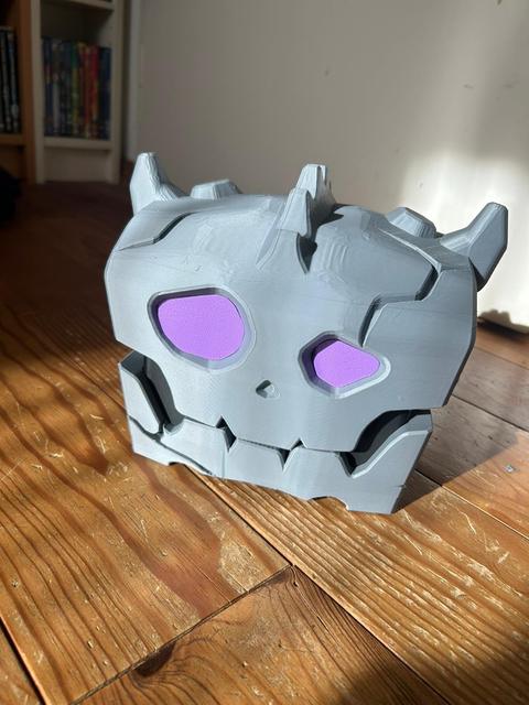 Zelda Bokoblin Chest Two Color Pen/Pencil Holder 3D model thumbnail