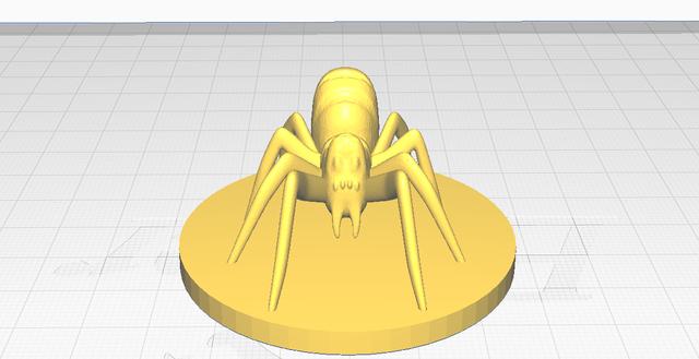 Giant Spider (D&D model) 3D model thumbnail