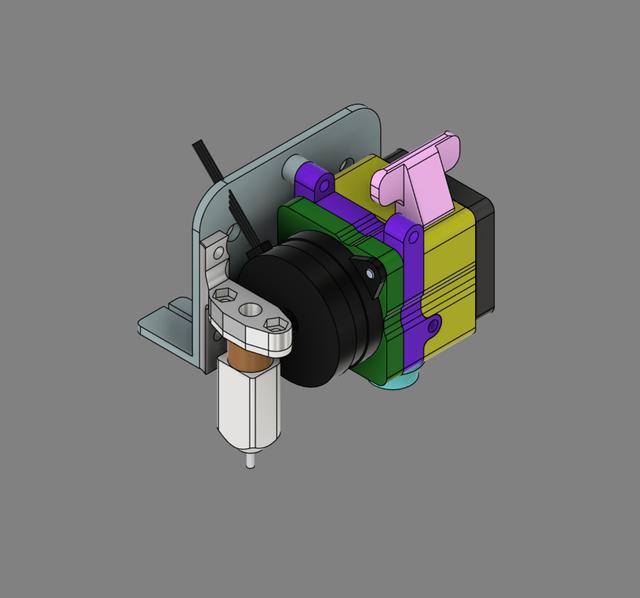 Revo Roto Upgrade for Ender 3 3D model thumbnail