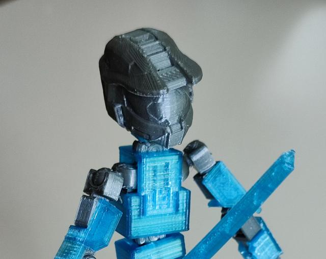 Lucky 13 Halo Master Chief head 3D model thumbnail