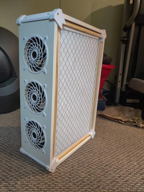 5x140mm fan CR Box 3D model thumbnail