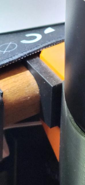 The Laptop Saver - Beveled desktop adapter (with screw holes) 3D model thumbnail