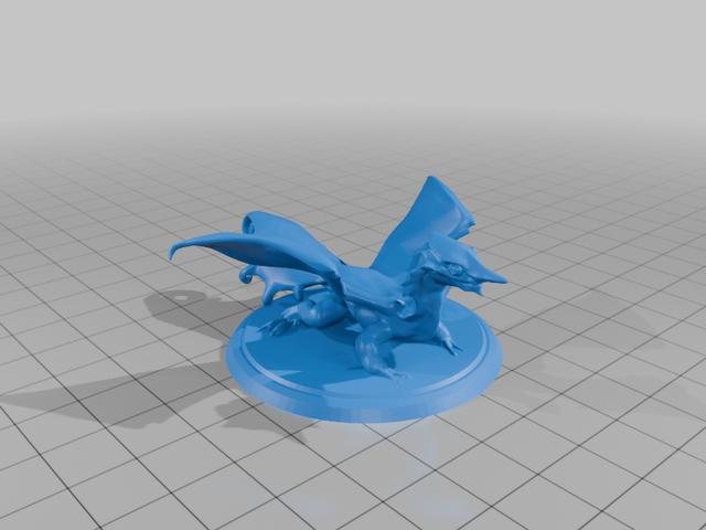Chameleos - Monster Hunter based 3D model thumbnail