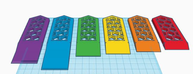 Printbed scrapers with diffrent scrape heads 3D model thumbnail