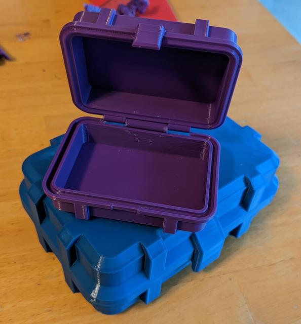 REMIX of "Parametric Rugged Box" - No Assembly Required 3D model thumbnail