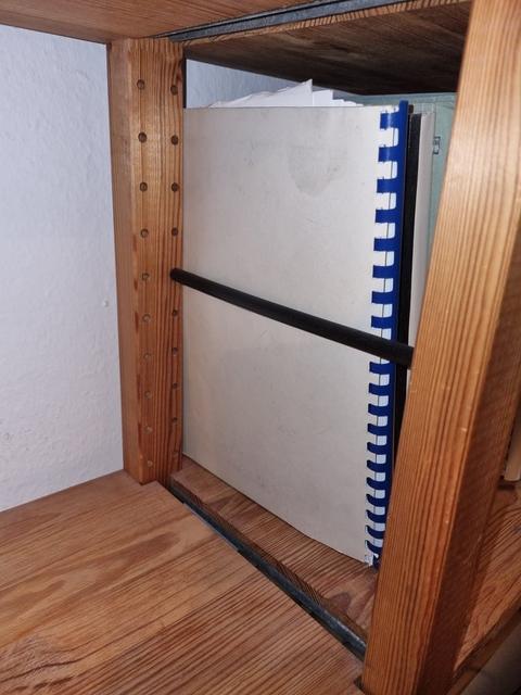 Book stand for IVAR shelf 3D model thumbnail