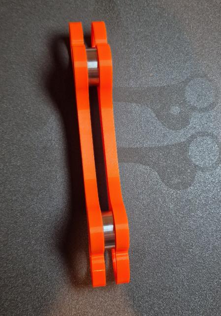 Remix BallBearing spool holder for (Un)orginal Prusa Drybox 3D model thumbnail