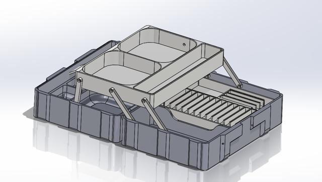 Tiny Whoop 65mm Dual Storage Box 3D model thumbnail