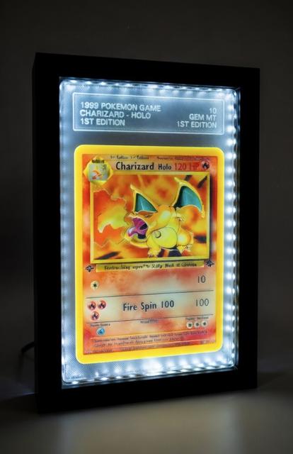 Charizard Lithopone Lightbox - Graded Slab PSA 10 3D model thumbnail