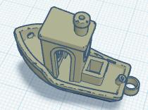 3D benchy necklace 3D model thumbnail