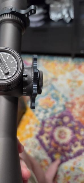 Vortex Razor Gen 3 6-36x Parallax wheel 3D model thumbnail