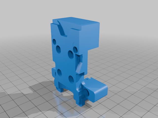 Dragon Burner V8 MGN12C Microprobe Carriage 3D model thumbnail