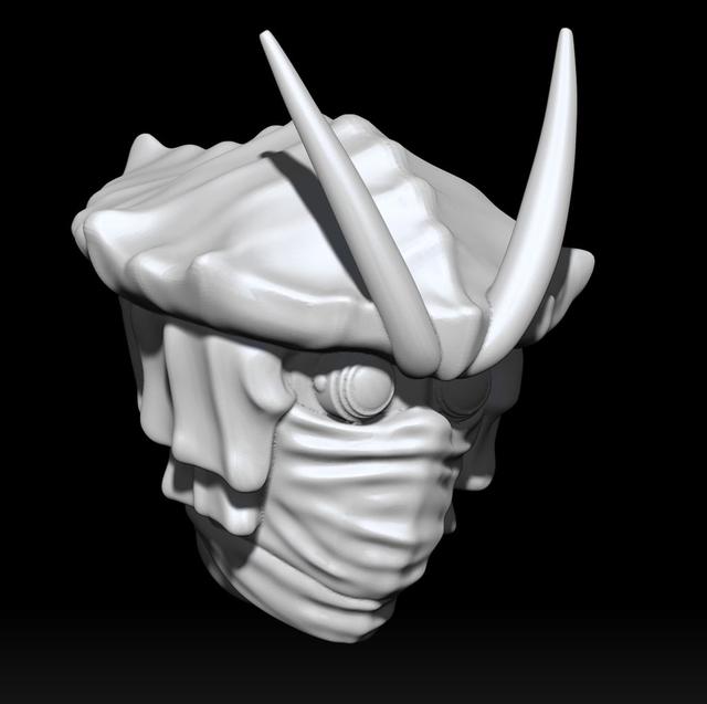 Telma Crab Raider Helm  3D model thumbnail