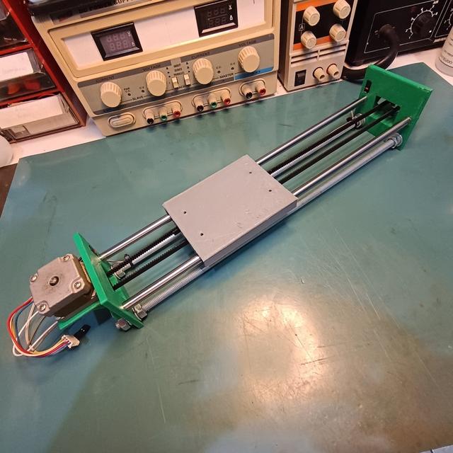 XY Sliding Linear Table 3D model thumbnail