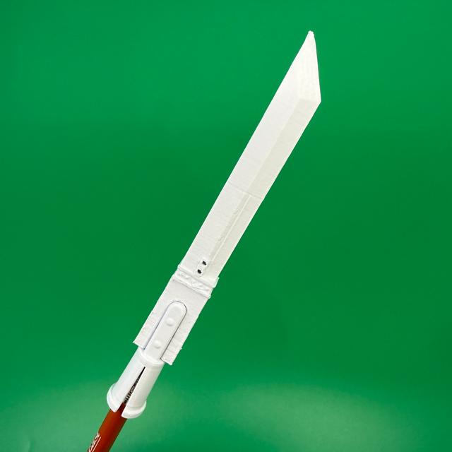 Buster Pencil Polearm 3D model thumbnail