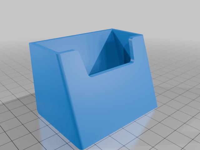 Business Card Holder (simple remix) 3D model thumbnail